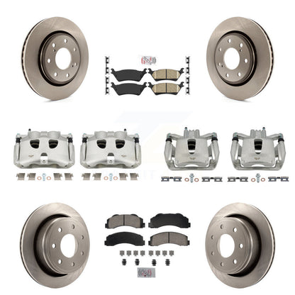 [Avant et Arrière] Disque et plaquette de frein pour Ford F-150 With 7 Lug Wheels KC8-101969N