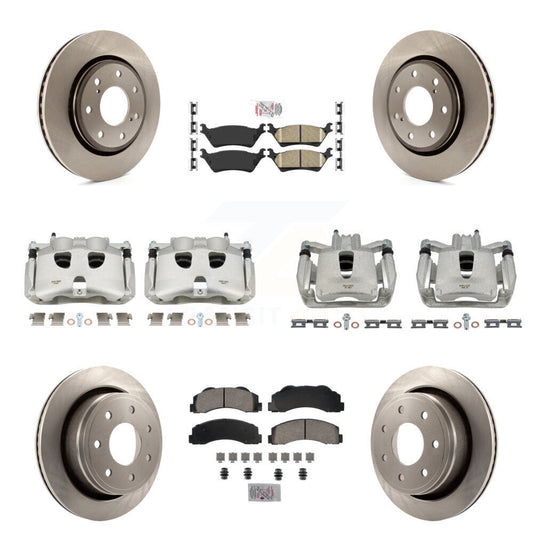 [Avant et Arrière] Disque et plaquette de frein pour Ford F-150 With 7 Lug Wheels KC8-101969N