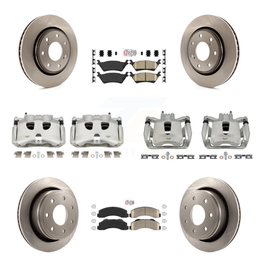 [Avant et Arrière] Disque et plaquette de frein pour Ford F-150 With 7 Lug Wheels KC8-101971N