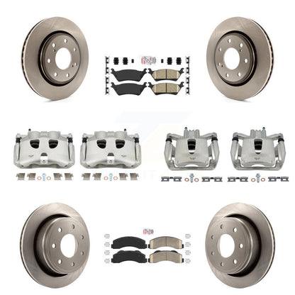 [Avant et Arrière] Disque et plaquette de frein pour Ford F-150 With 7 Lug Wheels KC8-101971N