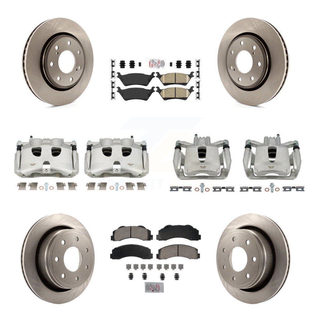 [Avant et Arrière] Disque et plaquette de frein pour Ford F-150 With 7 Lug Wheels KC8-101972N