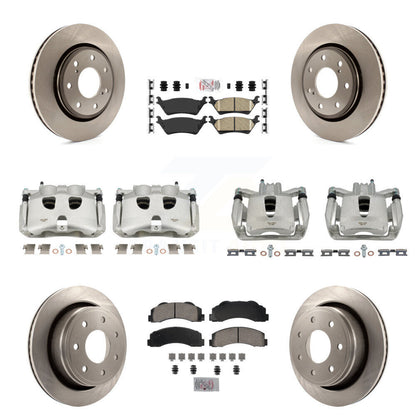 [Avant et Arrière] Disque et plaquette de frein pour Ford F-150 With 7 Lug Wheels KC8-101972N
