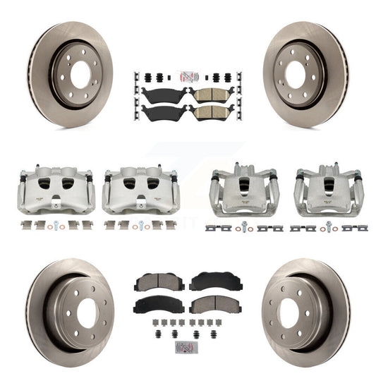 [Avant et Arrière] Disque et plaquette de frein pour Ford F-150 With 7 Lug Wheels KC8-101972N