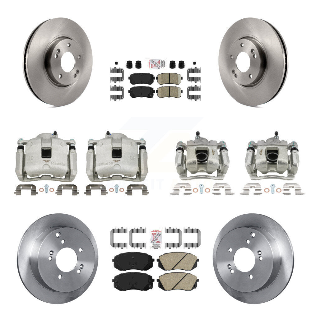 [Avant et Arrière] Disque et plaquette de frein pour 16 Kia Sportage AWD with 2.4L KC8-102055N