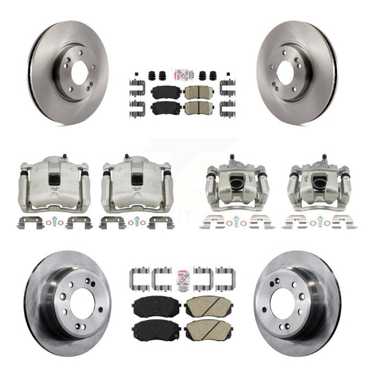 [Avant et Arrière] Disque et plaquette de frein pour 16 Kia Sportage FWD with 2.4L KC8-102063N