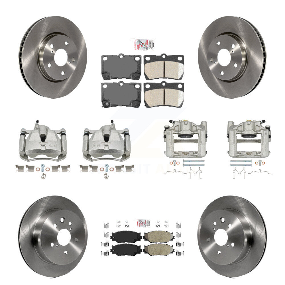 [Avant et Arrière] Disque et plaquette de frein pour 2010-2013 Lexus IS250 C KC8-102071N