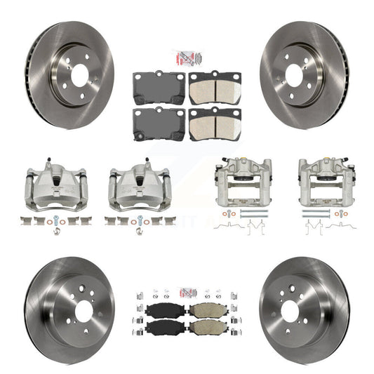 [Avant et Arrière] Disque et plaquette de frein pour 2010-2013 Lexus IS250 C KC8-102071N