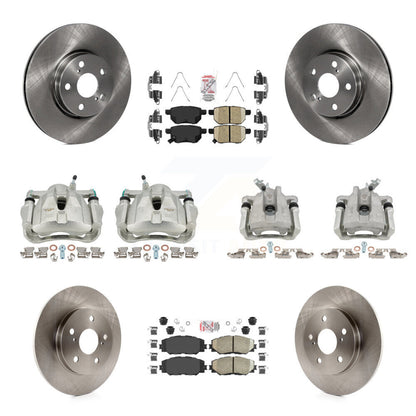 [Avant et Arrière] Disque et plaquette de frein pour Toyota Matrix KC8-102073N