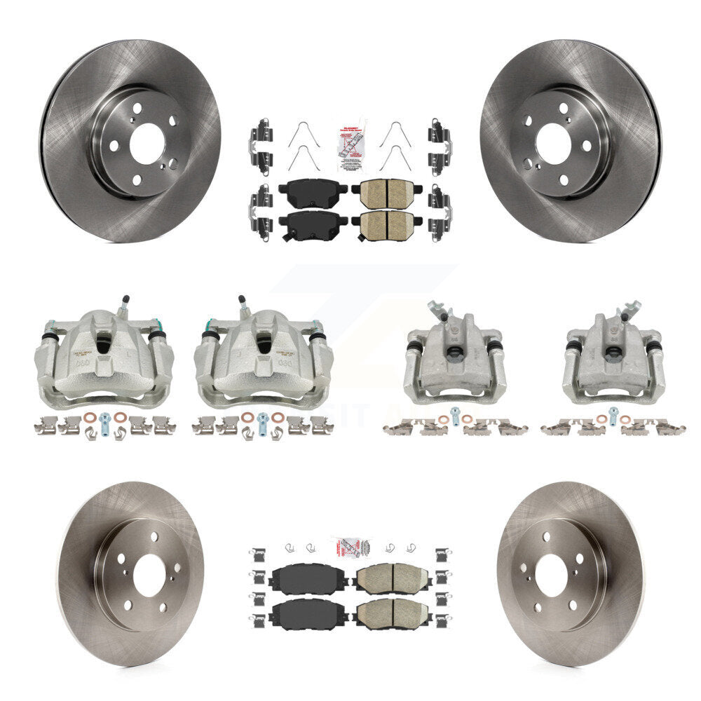 [Avant et Arrière] Disque et plaquette de frein pour Toyota Matrix KC8-102074N