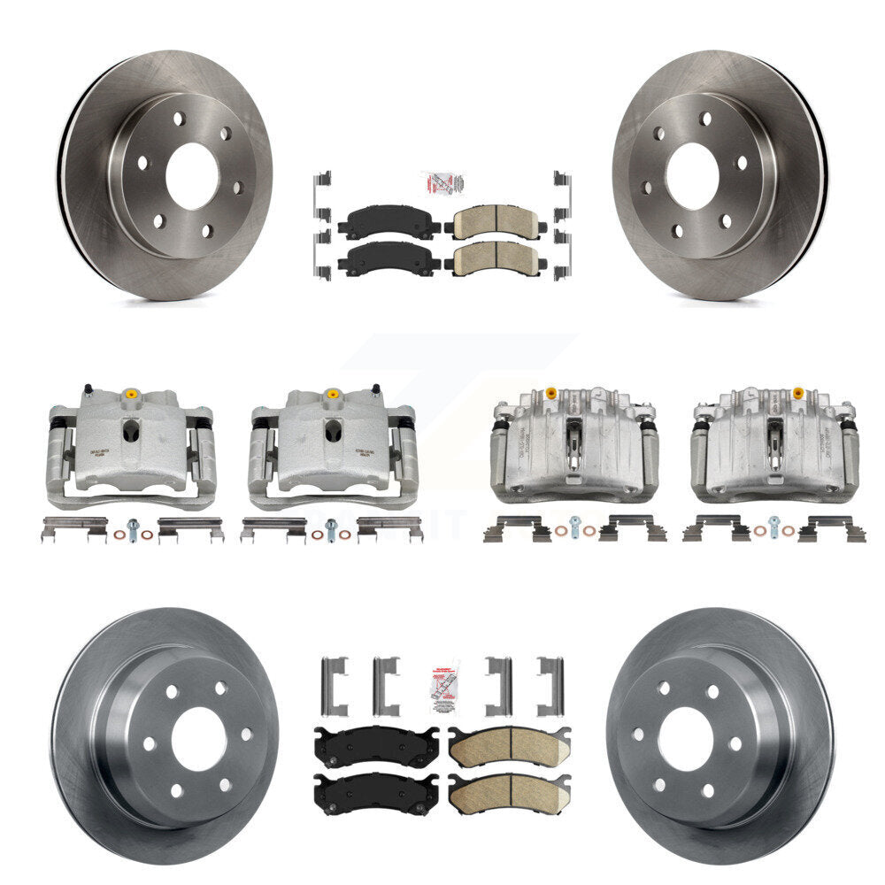 [Avant et Arrière] Disque et plaquette de frein pour Chevrolet Avalanche 1500 4WD KC8-102132N