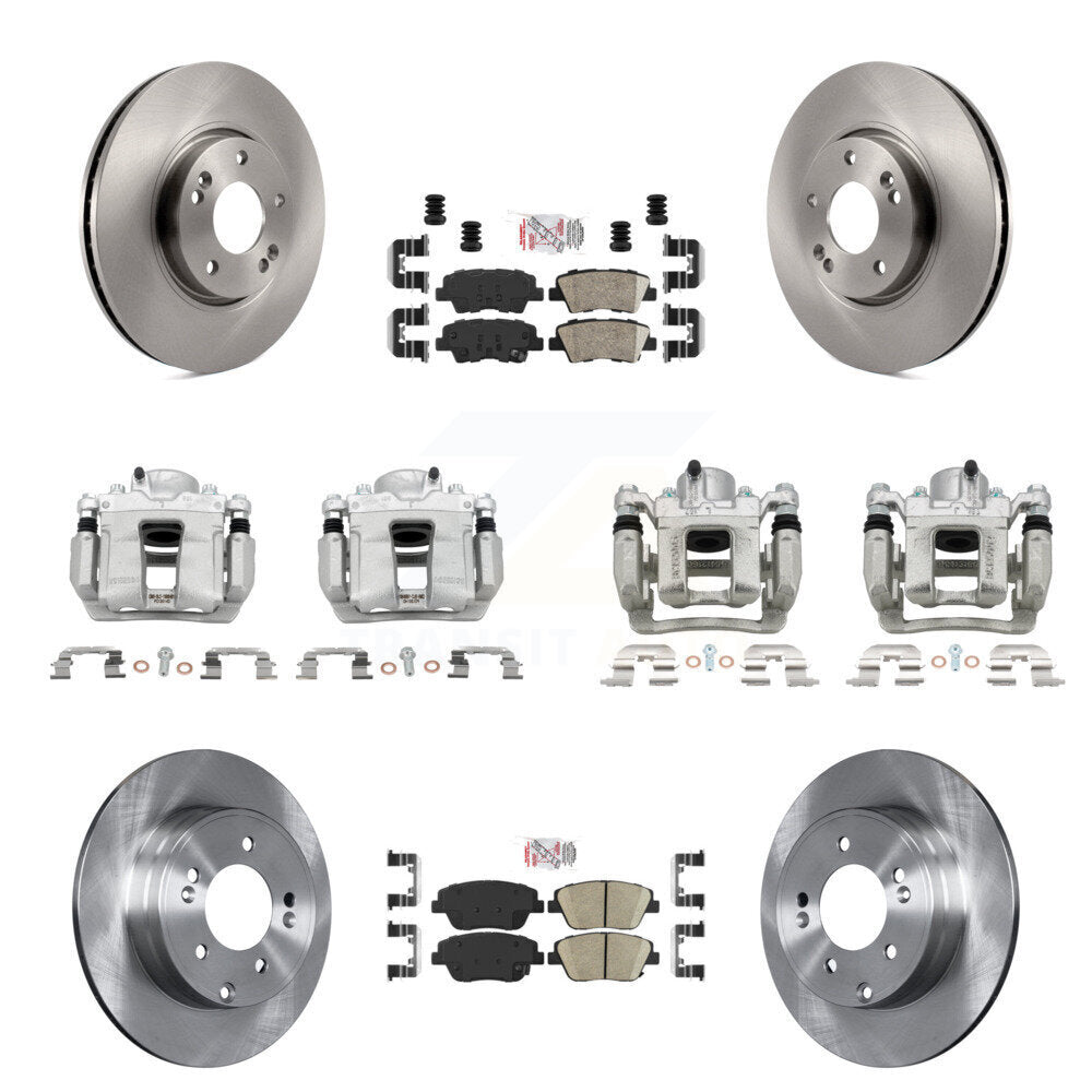 [Avant et Arrière] Disque et plaquette de frein pour Hyundai Sonata Kia Optima KC8-102179N