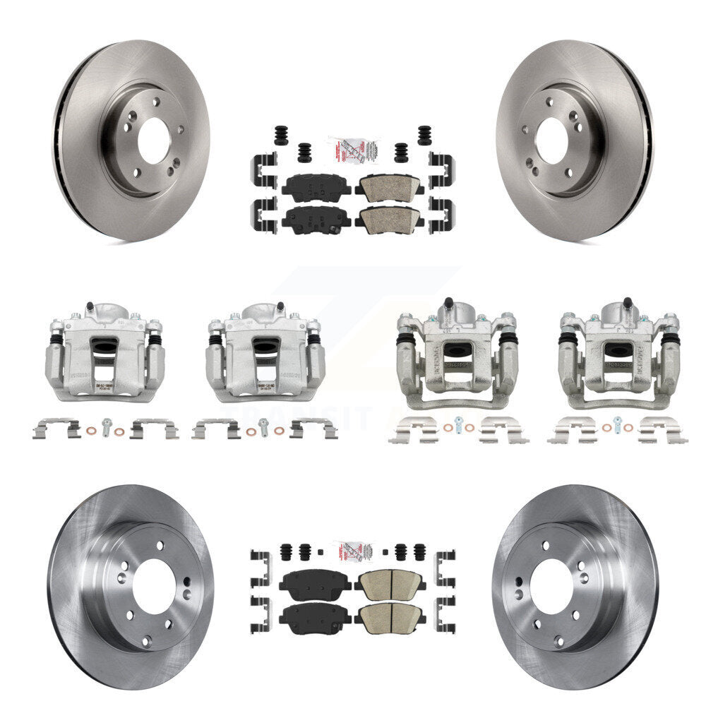 [Avant et Arrière] Disque et plaquette de frein pour Hyundai Sonata Kia Optima KC8-102180N