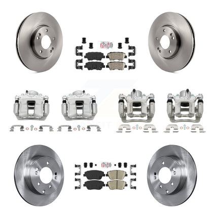 [Avant et Arrière] Disque et plaquette de frein pour Hyundai Sonata Kia Optima KC8-102180N