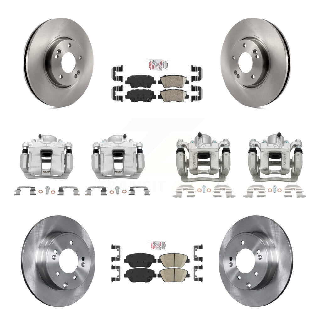 [Avant et Arrière] Disque et plaquette de frein pour Hyundai Sonata Kia Optima KC8-102181N