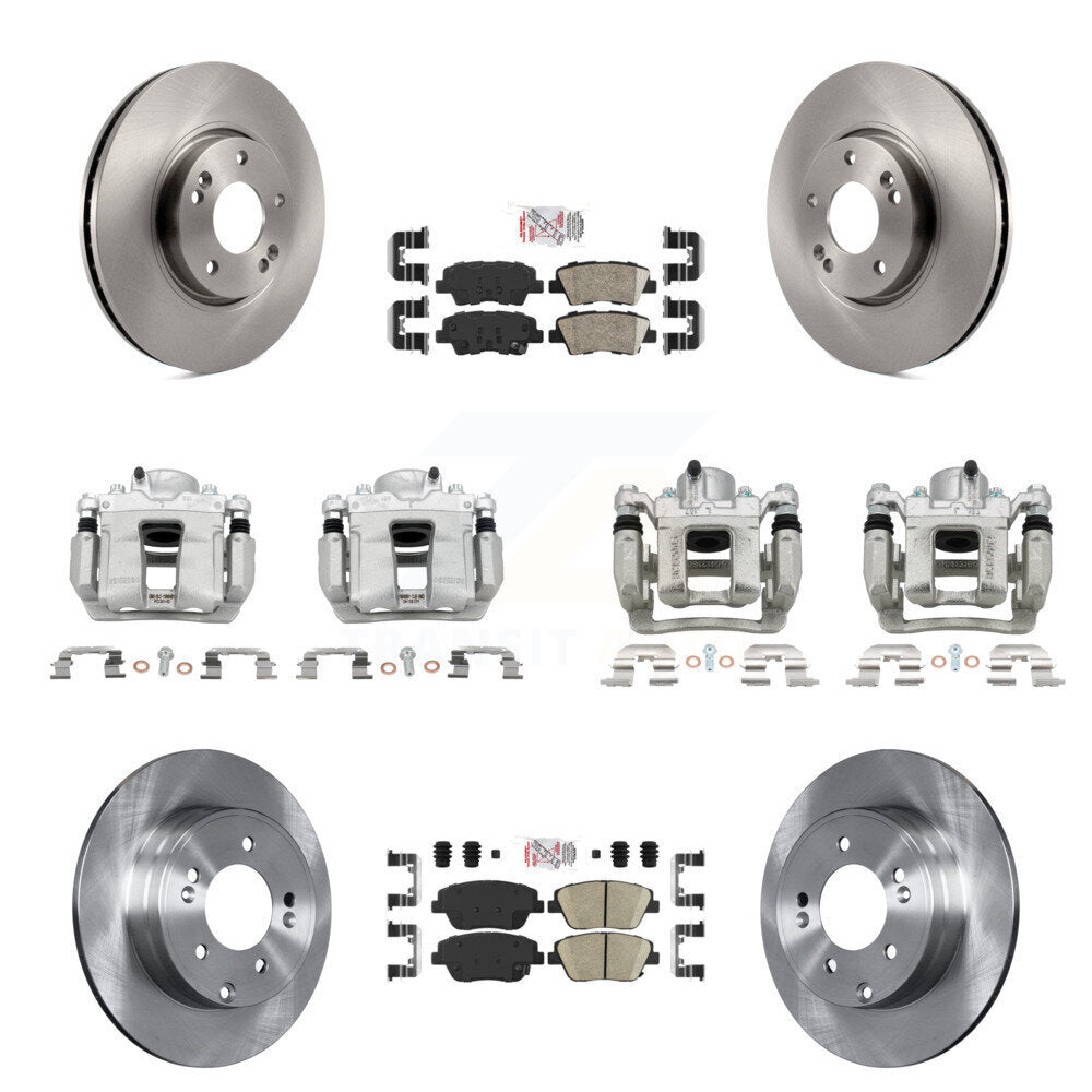 [Avant et Arrière] Disque et plaquette de frein pour Hyundai Sonata Kia Optima KC8-102182N