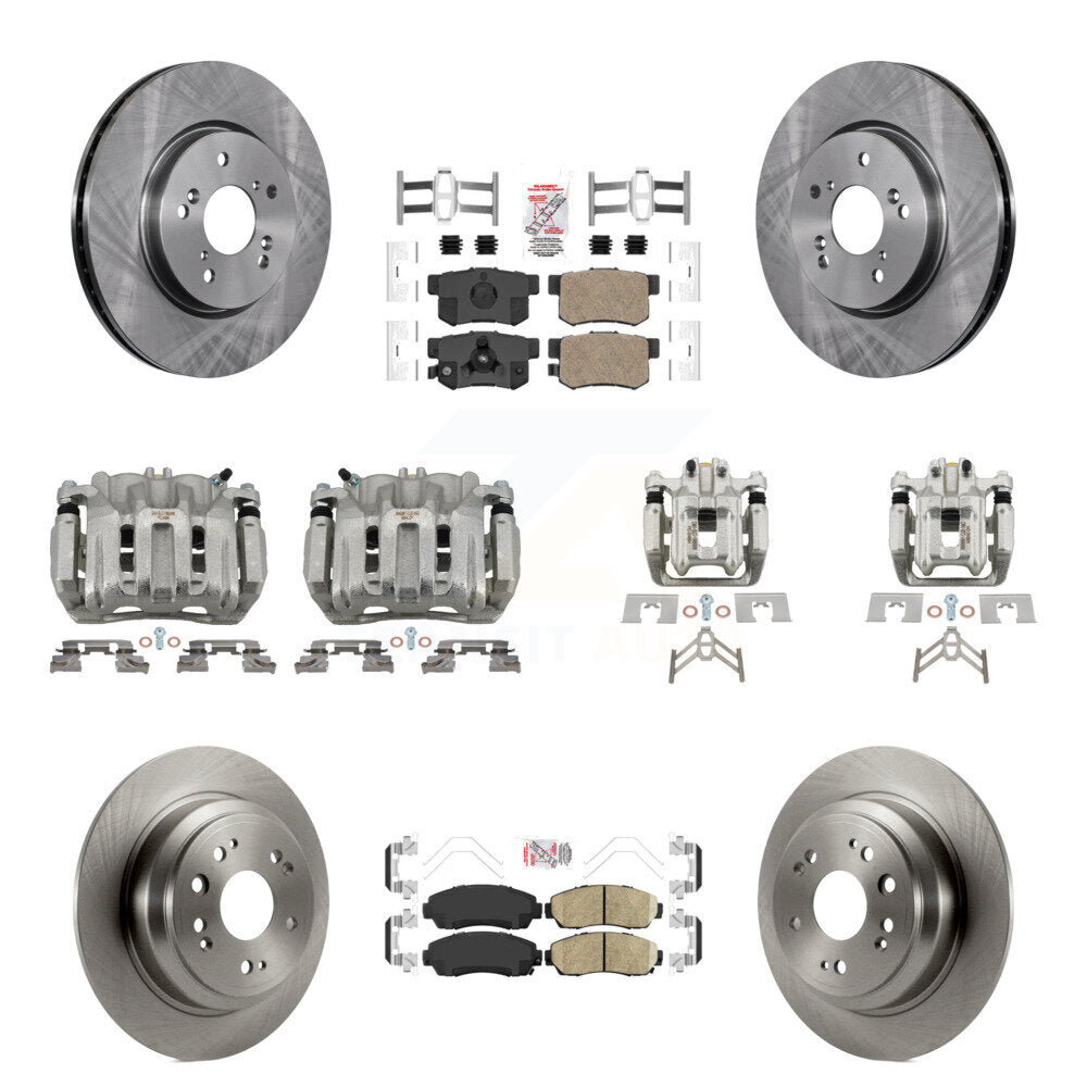 [Avant et Arrière] Disque et plaquette de frein pour Honda Crosstour KC8-102219N
