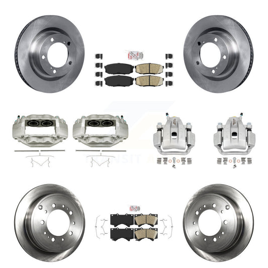 [Avant et Arrière] Disque et plaquette de frein pour Toyota Tundra Sequoia KC8-102290N