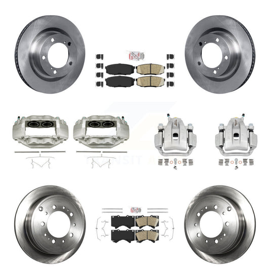 [Avant et Arrière] Disque et plaquette de frein pour Toyota Tundra Sequoia KC8-102291N