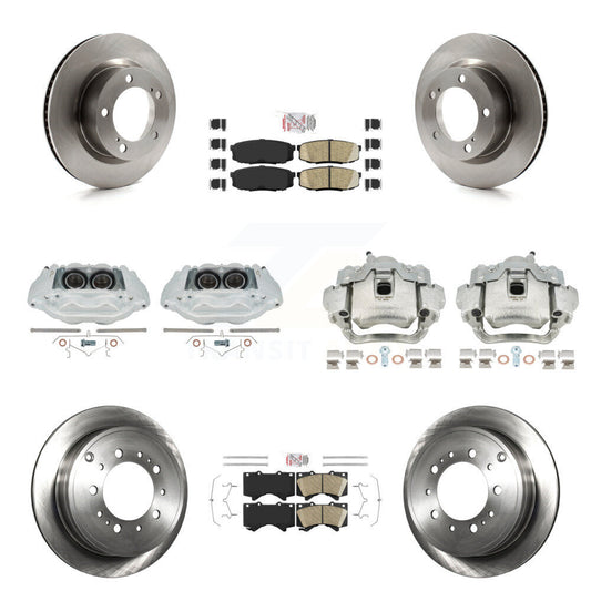 [Avant et Arrière] Disque et plaquette de frein pour Lexus LX570 Toyota Land KC8-102295N