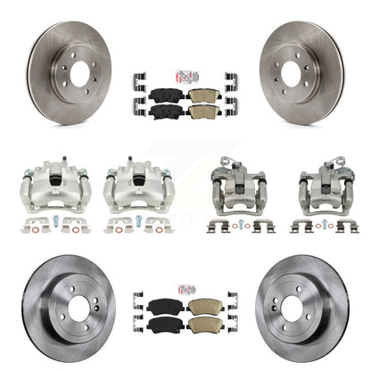 [Avant et Arrière] Disque et plaquette de frein pour 2012-2016 Hyundai Accent KC8-102307N