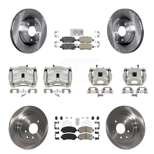 [Avant et Arrière] Disque et plaquette de frein pour Nissan Rogue Select KC8-102318N