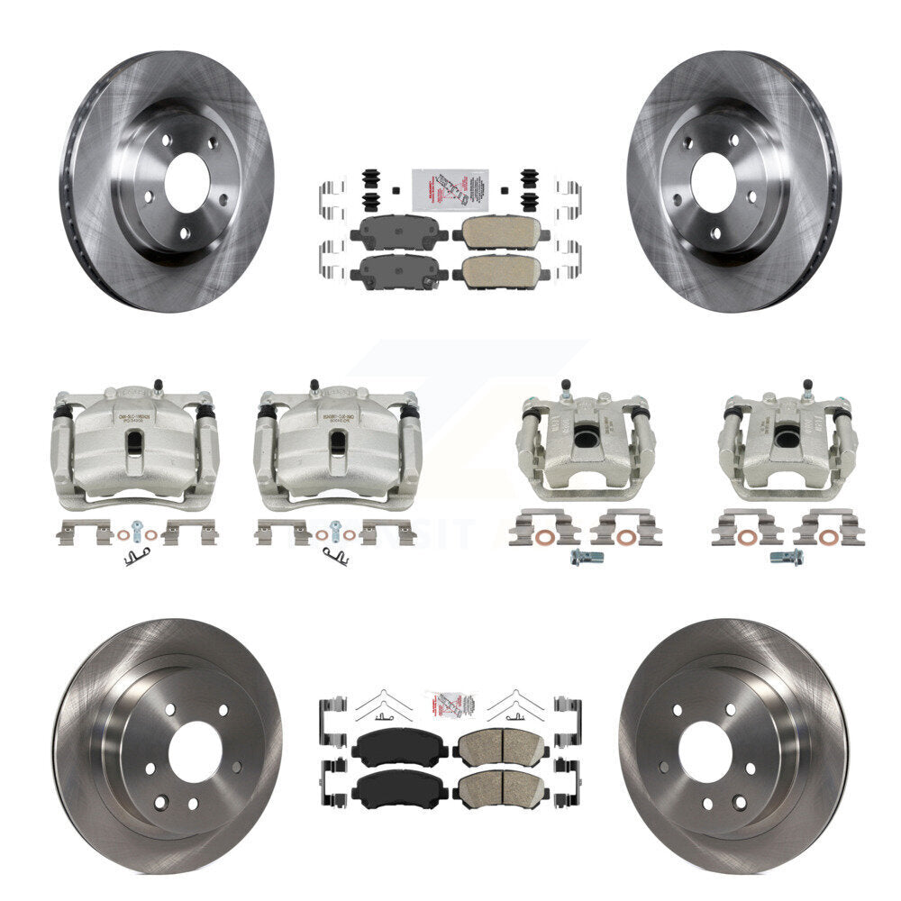 [Avant et Arrière] Disque et plaquette de frein pour Nissan Rogue Select KC8-102321N