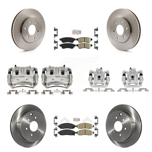 [Avant et Arrière] Disque et plaquette de frein pour Nissan Frontier Suzuki Equator KC8-102347N