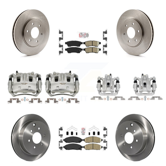 [Avant et Arrière] Disque et plaquette de frein pour Nissan Frontier Suzuki Equator KC8-102348N