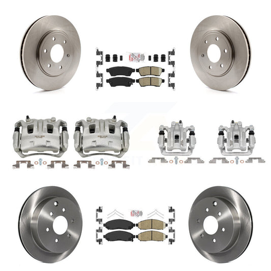 [Avant et Arrière] Disque et plaquette de frein pour Nissan Frontier Suzuki Equator KC8-102349N