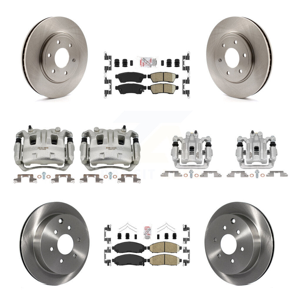 [Avant et Arrière] Disque et plaquette de frein pour Nissan Frontier Suzuki Equator KC8-102350N