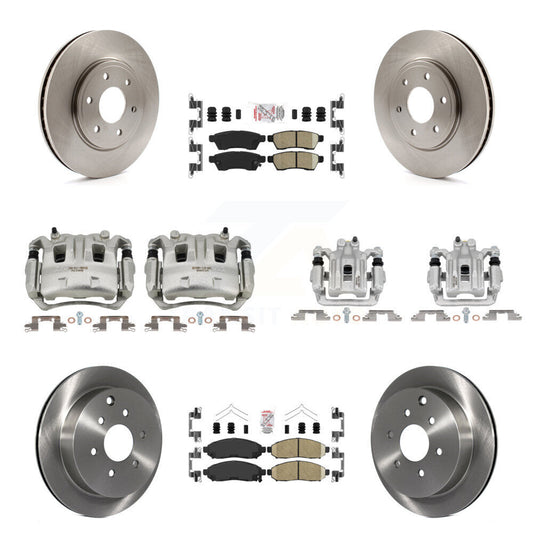 [Avant et Arrière] Disque et plaquette de frein pour Nissan Frontier Suzuki Equator KC8-102350N