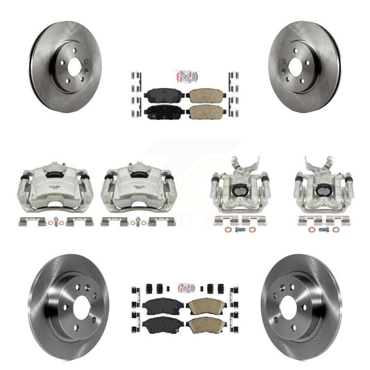 [Avant et Arrière] Disque et plaquette de frein pour 2013-2014 Chevrolet Sonic RS KC8-102407N