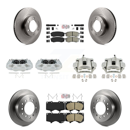 [Avant et Arrière] Disque et plaquette de frein pour 2003-2009 Lexus GX470 KC8-102437N
