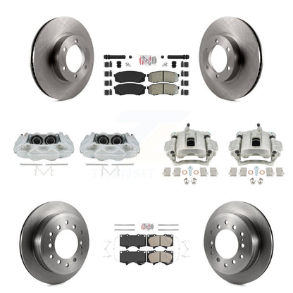 [Avant et Arrière] Disque et plaquette de frein pour 2003-2009 Lexus GX470 KC8-102438N