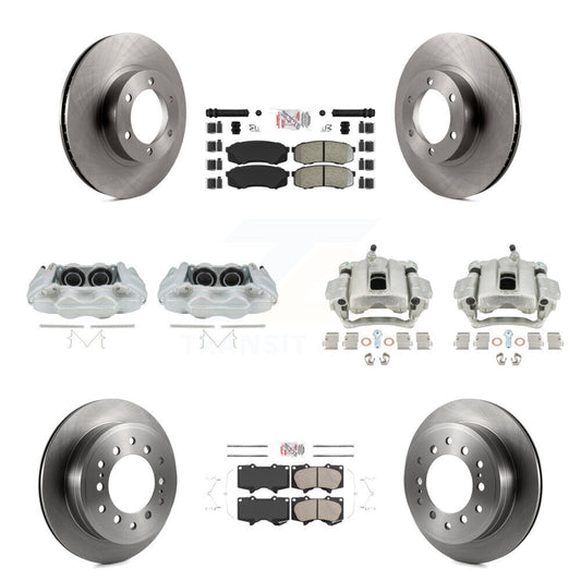 [Avant et Arrière] Disque et plaquette de frein pour 2003-2009 Lexus GX470 KC8-102438N