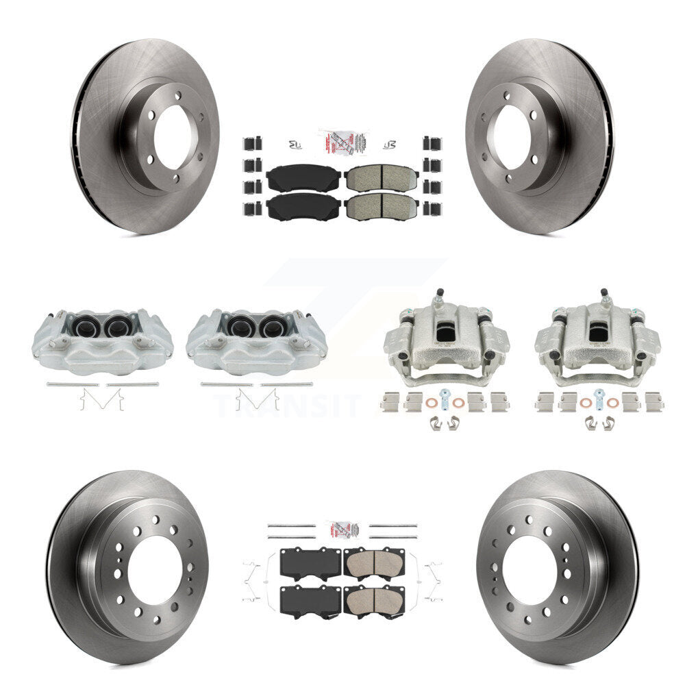 [Avant et Arrière] Disque et plaquette de frein pour 2003-2009 Lexus GX470 KC8-102440N