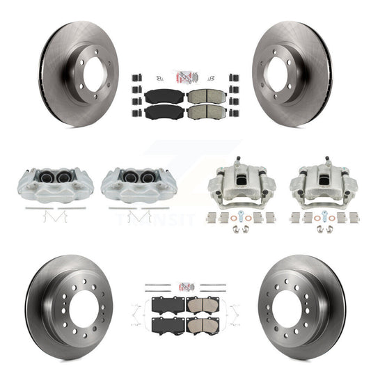 [Avant et Arrière] Disque et plaquette de frein pour 2003-2009 Lexus GX470 KC8-102440N
