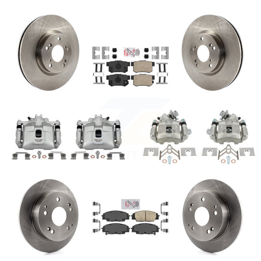 [Avant et Arrière] Disque et plaquette de frein pour 2002-2006 Acura RSX Type-S KC8-102451N