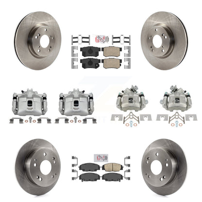 [Avant et Arrière] Disque et plaquette de frein pour 2002-2006 Acura RSX Type-S KC8-102452N