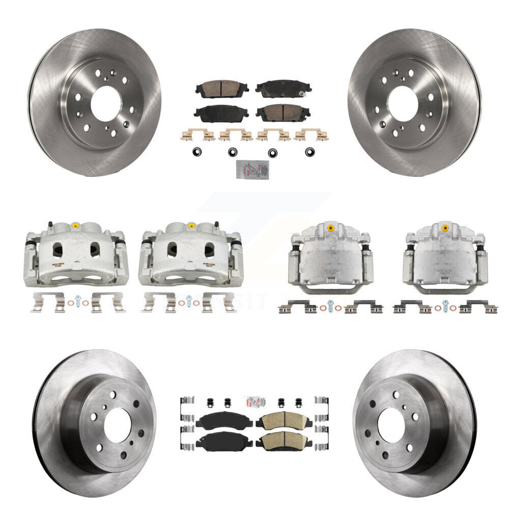 [Avant et Arrière] Disque et plaquette de frein pour GMC Sierra 1500 Chevrolet XL KC8-102521N