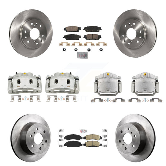 [Avant et Arrière] Disque et plaquette de frein pour GMC Sierra 1500 Chevrolet XL KC8-102522N