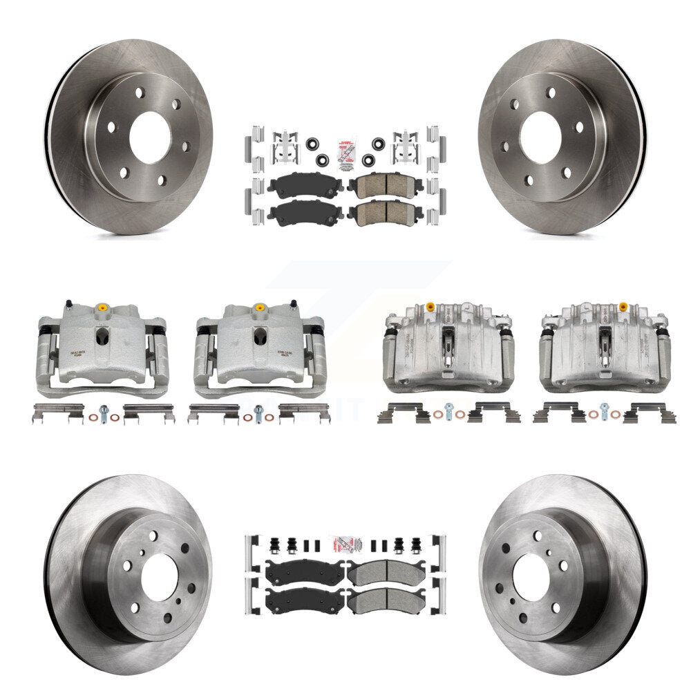 [Avant et Arrière] Disque et plaquette de frein pour GMC Sierra 1500 Classic KC8-102554N