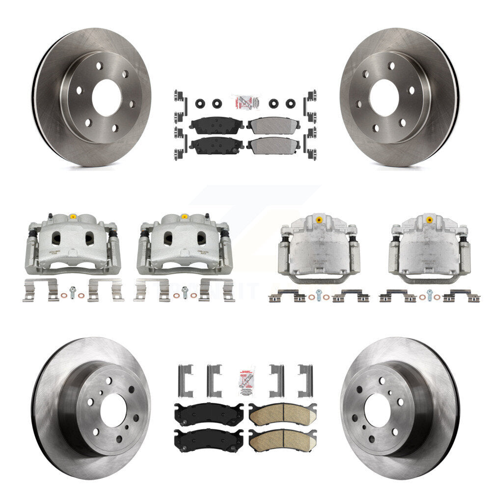 [Avant et Arrière] Disque et plaquette de frein pour Chevrolet Silverado 1500 KC8-102579N