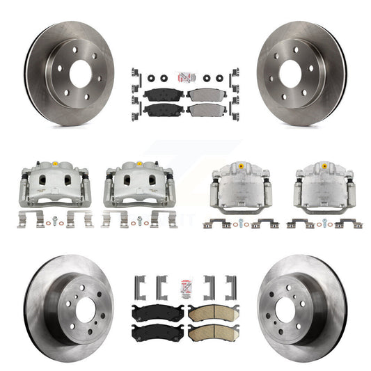 [Avant et Arrière] Disque et plaquette de frein pour Chevrolet Silverado 1500 KC8-102579N