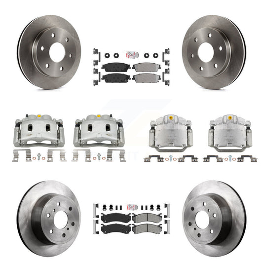 [Avant et Arrière] Disque et plaquette de frein pour Chevrolet Silverado 1500 KC8-102580N
