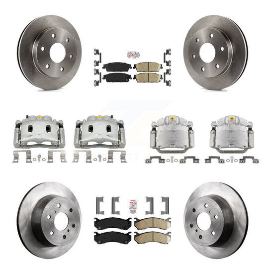 [Avant et Arrière] Disque et plaquette de frein pour Chevrolet Silverado 1500 KC8-102581N