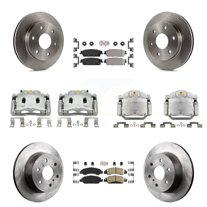 [Avant et Arrière] Disque et plaquette de frein pour GMC Sierra 1500 KC8-102583N