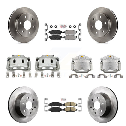 [Avant et Arrière] Disque et plaquette de frein pour GMC Sierra 1500 KC8-102584N