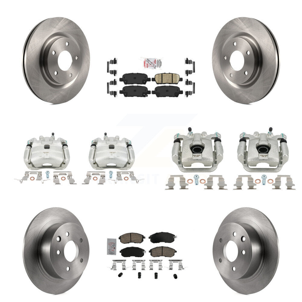 [Avant et Arrière] Disque et plaquette de frein pour Nissan Sentra Turbocharged KC8-102647N