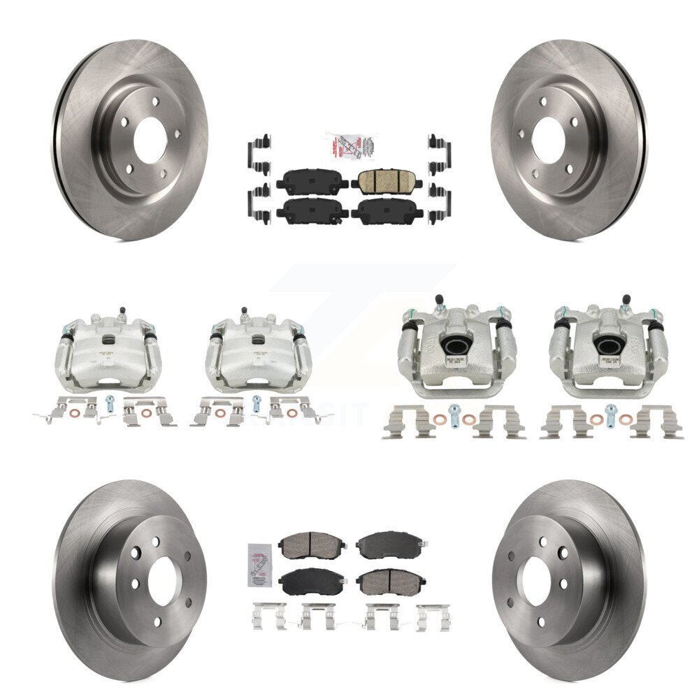 [Avant et Arrière] Disque et plaquette de frein pour Nissan Sentra Turbocharged KC8-102648N